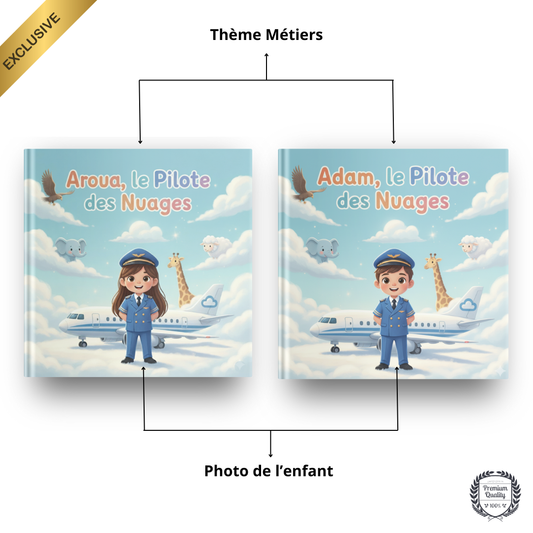 Livre Memories Kids, Votre Enfant Devient le Héros de Son Histoire !