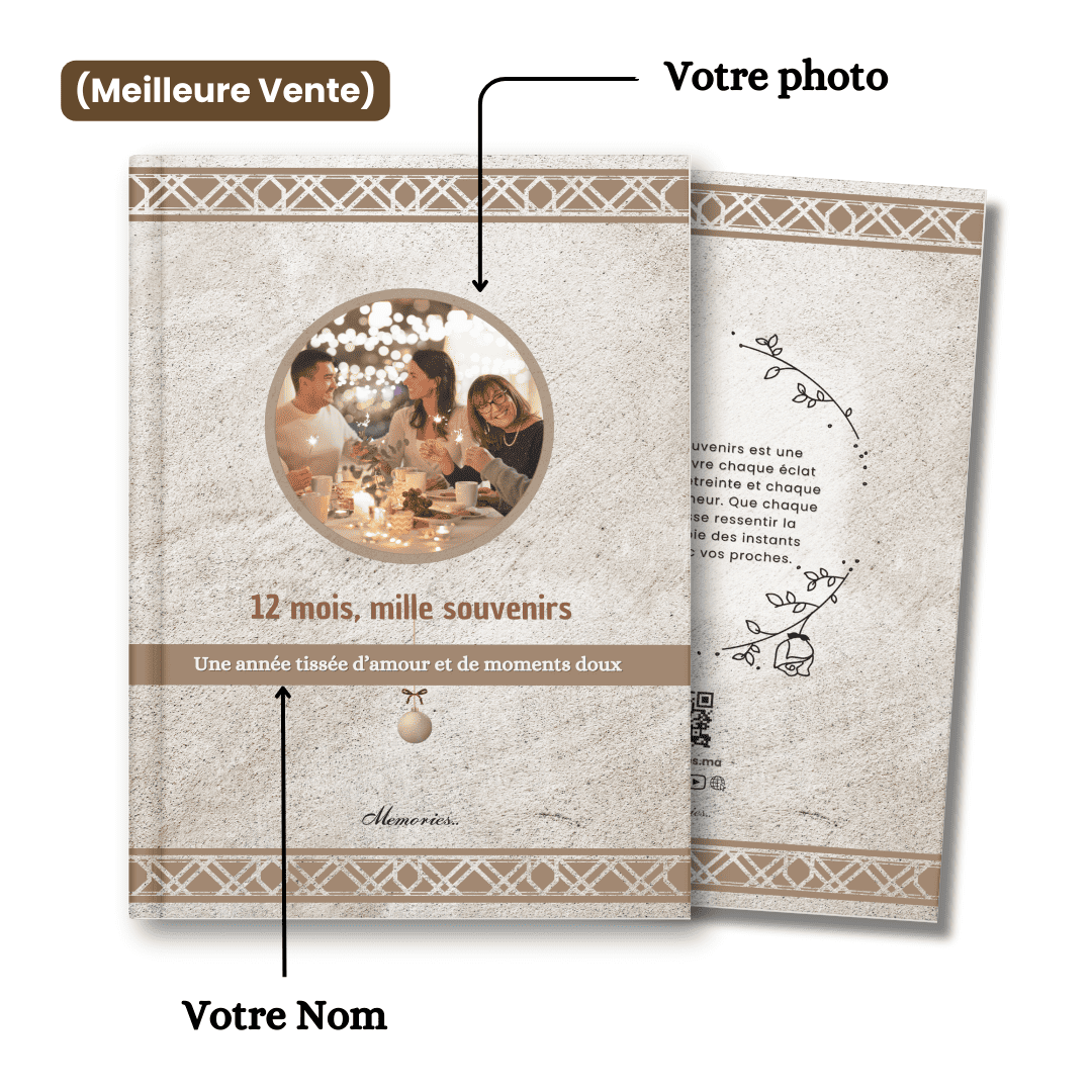 Livre Memories – 12 Mois de Bonheur
