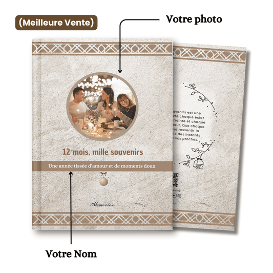 Livre Memories – 12 Mois de Bonheur