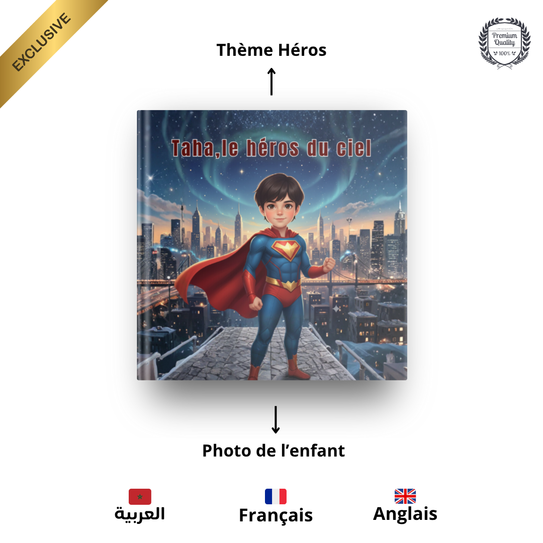 Livre Memories Kids, Votre Enfant Devient le Héros de Son Histoire !